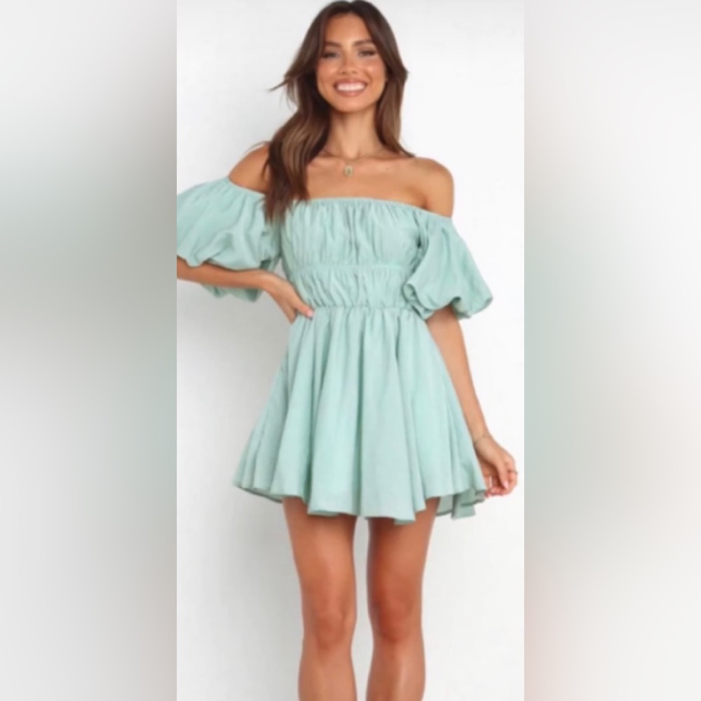 Petal & Pup Ariana Dress in Mint